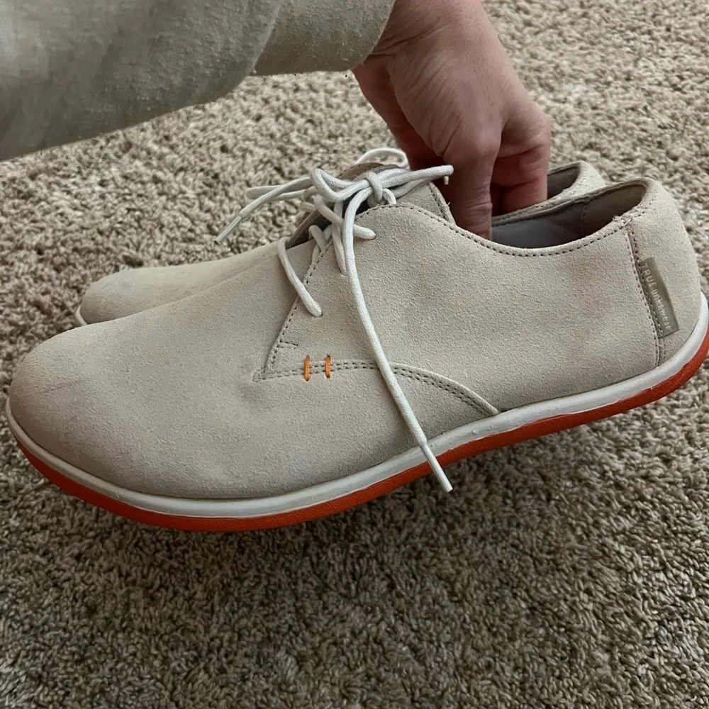 True Linkswear Men's Cream Oxfords
